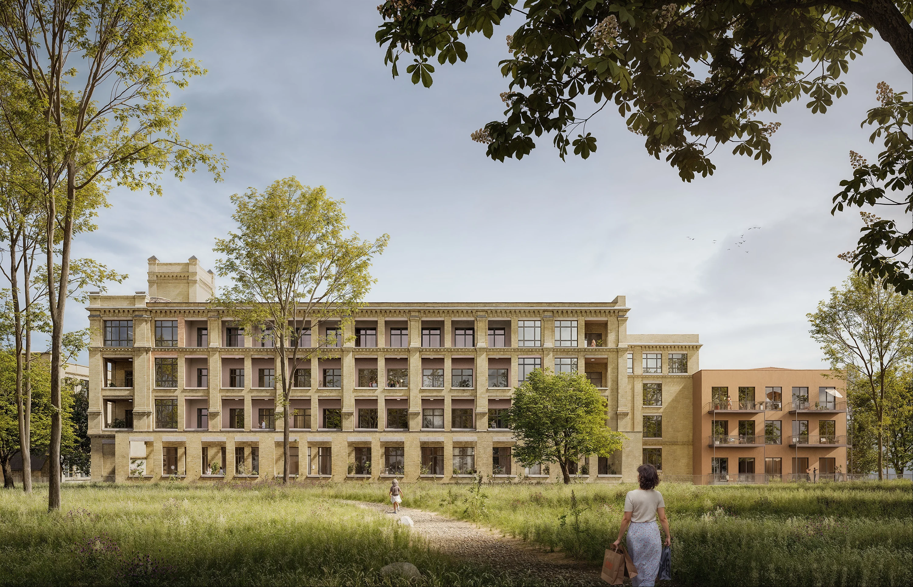 COTTON LOFTS: Gartenseite Sunnyside