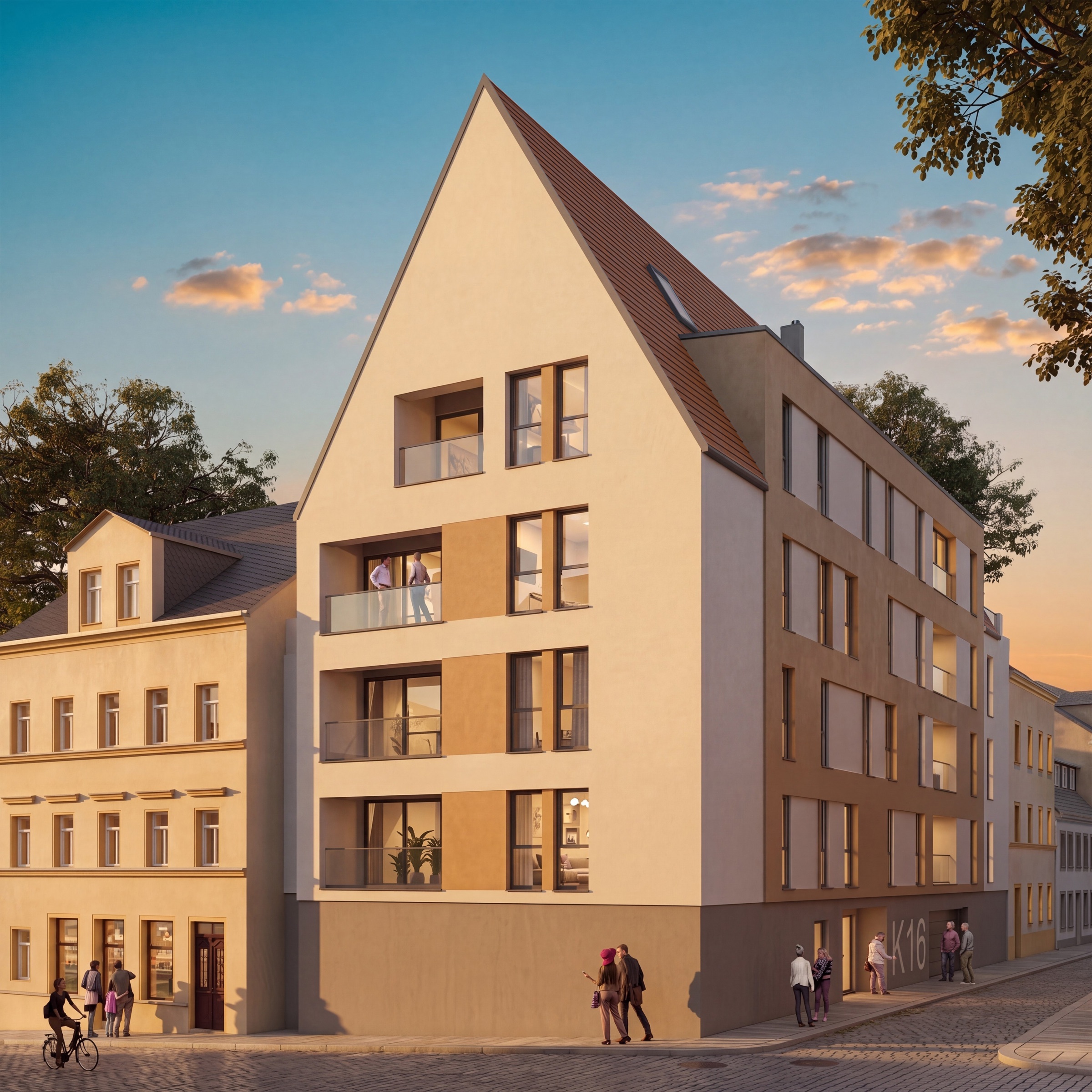 K16 Stadthaus in Freiberg