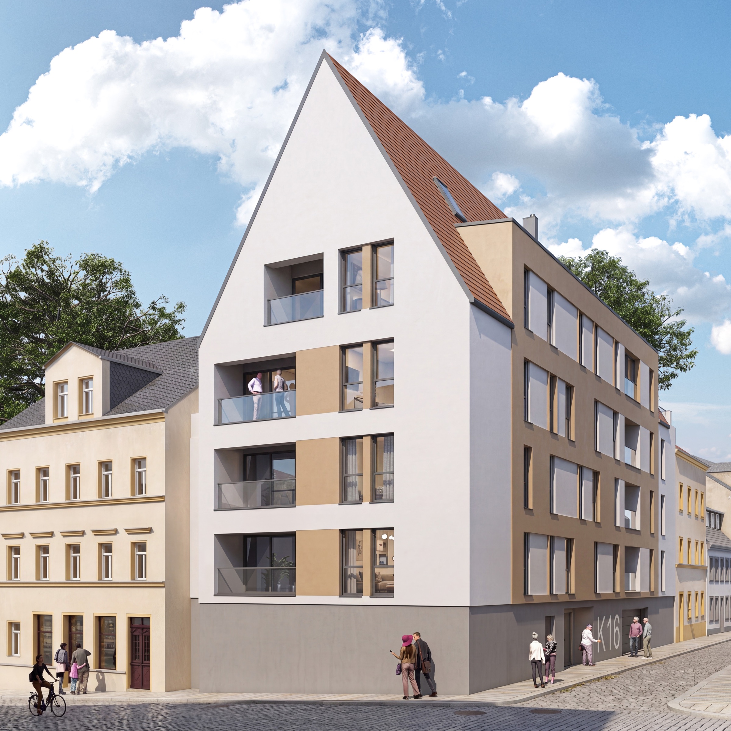 K16 Stadthaus: Architektur im Stadtbild