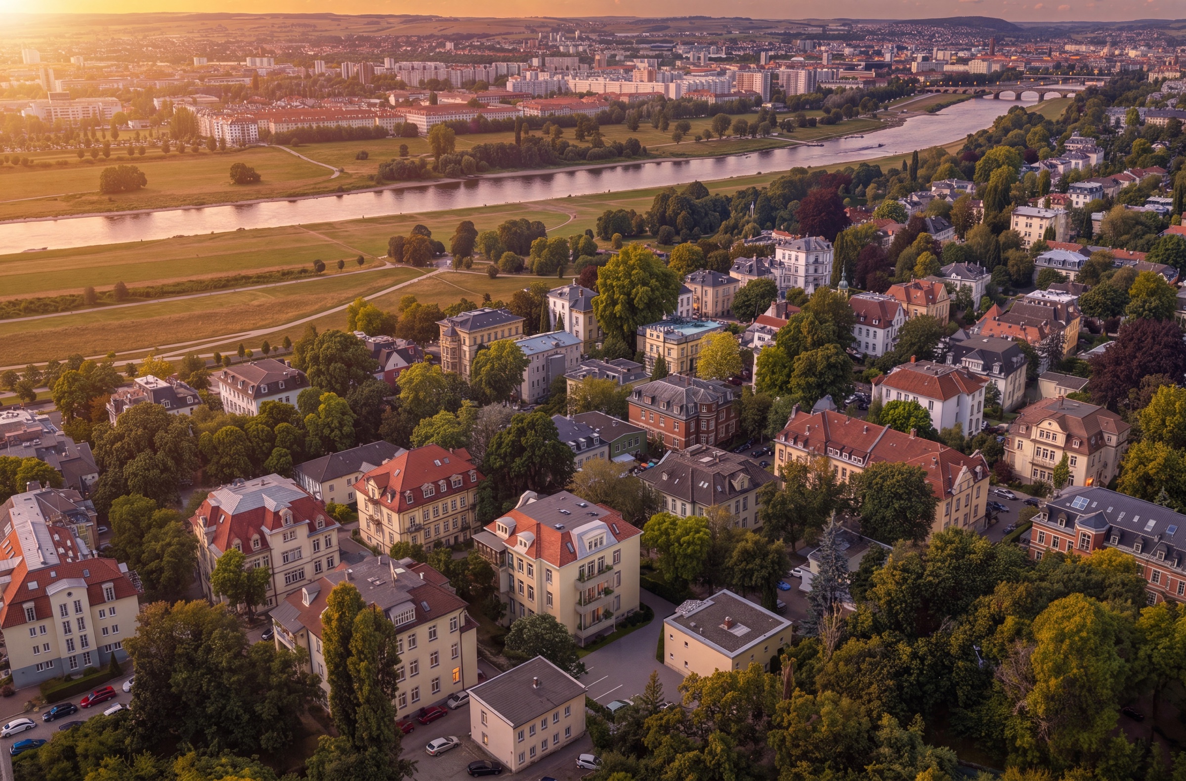 Villa Arndt: Das Preußische Viertel nahe der Elbe