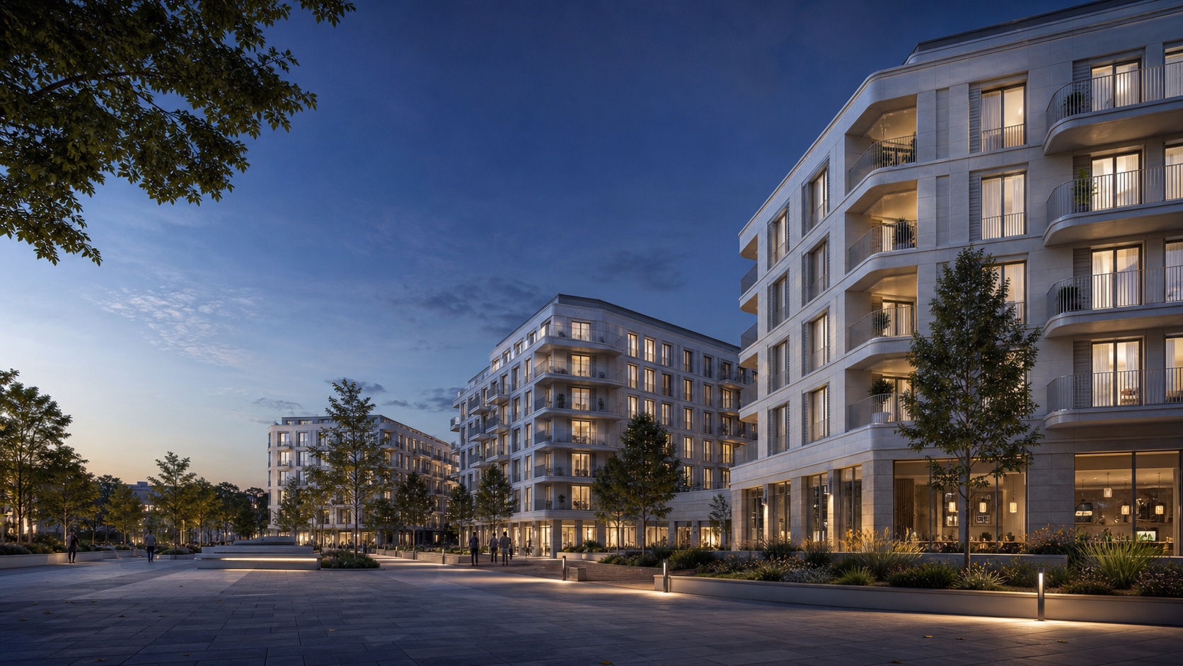 Architekturvisualisierung Urbanes Quartier